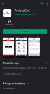 Google Play: Prairiecat Mobile App